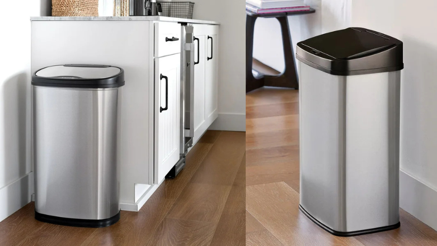 NINESTARS Rectangular Motion Sensor Trash Can: A Smart Solution for Modern Waste Management
