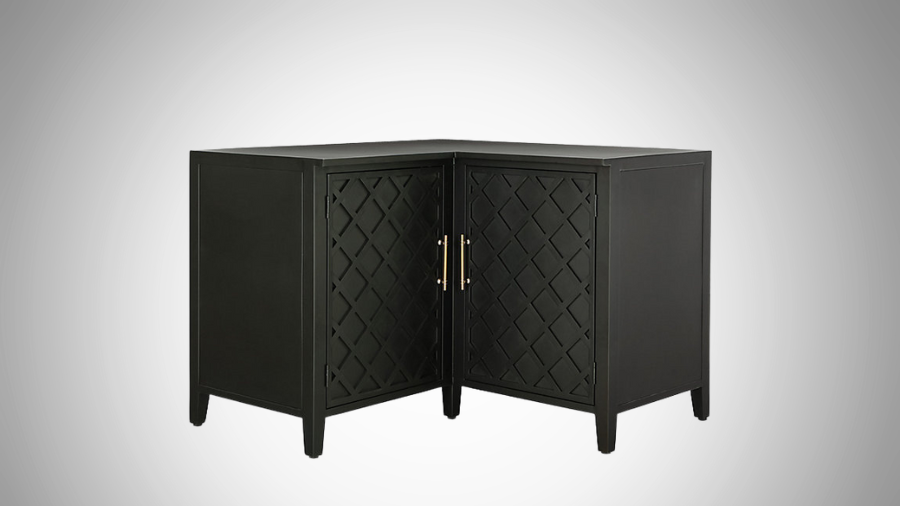 Easton Corner Cabinet Review: Luxury Outdoor Storage Solution