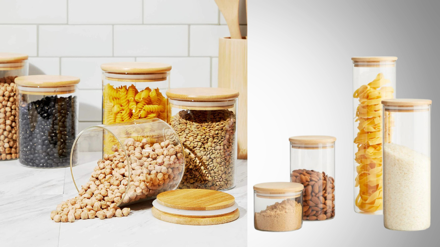 Stylish Glass Canisters with Bamboo Lids: Your Complete Storage Solution Guide