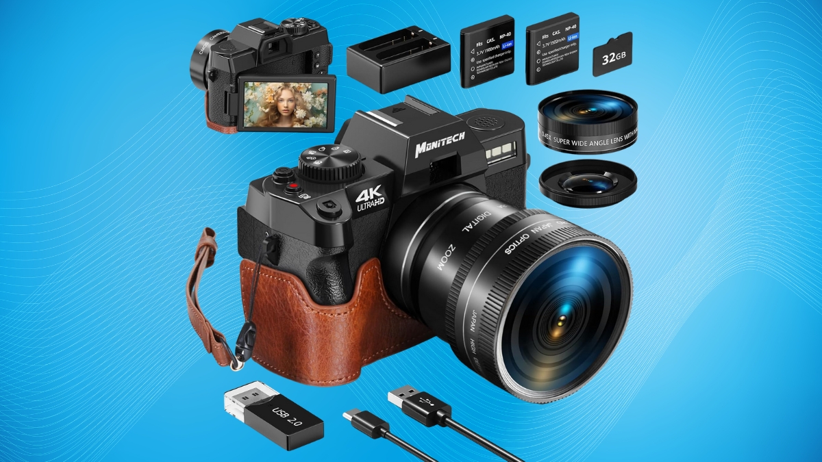 Here’s Why the Monitech 4K Vlogging Camera Works for Travel and Home Videos