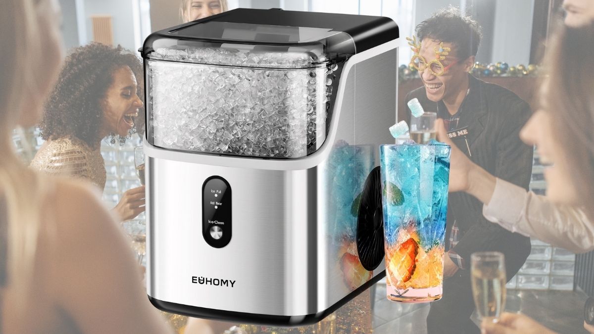 EUHOMY Nugget Ice Maker IM-15S: A Complete Countertop Chewable Ice Solution (2025)