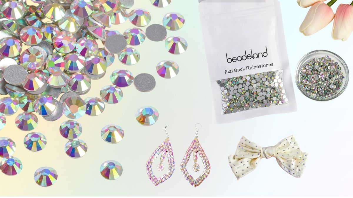 Beadsland Flat Back Crystal Rhinestones – Sparkle Up Your DIY Projects