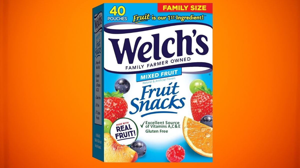 Welch’s Fruit Snacks: Mixed Fruit 40-Pack Box – Gluten-Free 0.8oz Snack Packs