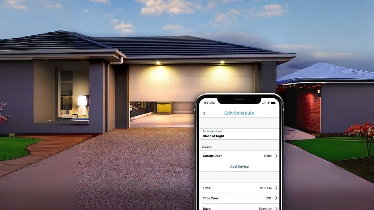 CHAMBERLAIN Smart Garage Control Wireless Hub and Sensor for Smarter Living