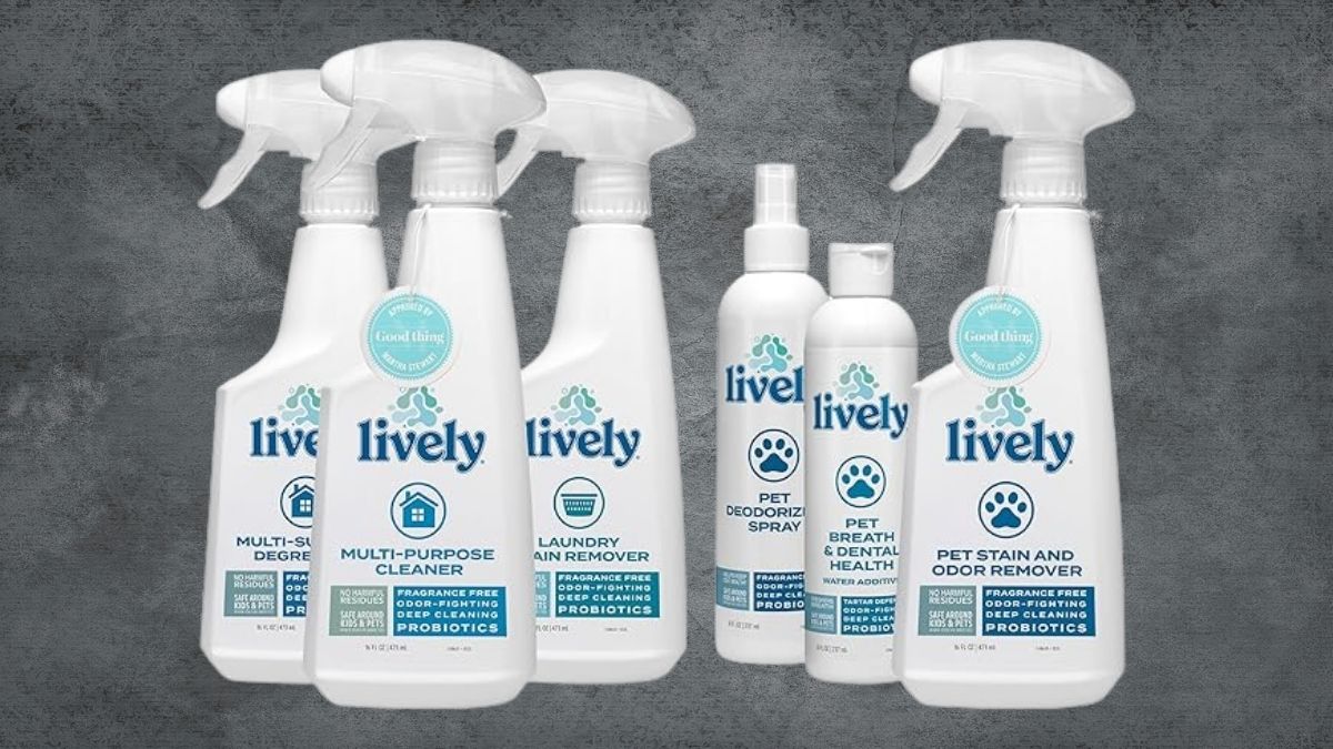 Lively Complete Home and Pet Bundle: A Probiotic-Powered Cleaning System for Modern Households
