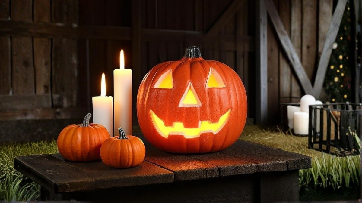 Festive Frights Done Right: A Closer Look at the Light-Up Jack-O’-Lantern Decorations on Amazon