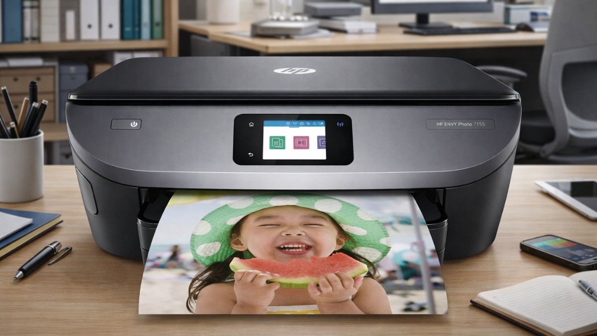 HP Envy Photo 7155 Review: A Smart All-in-One Printer for Home Photos