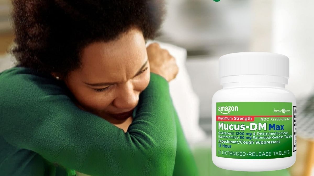 Amazon Basic Care Maximum Strength Mucus DM