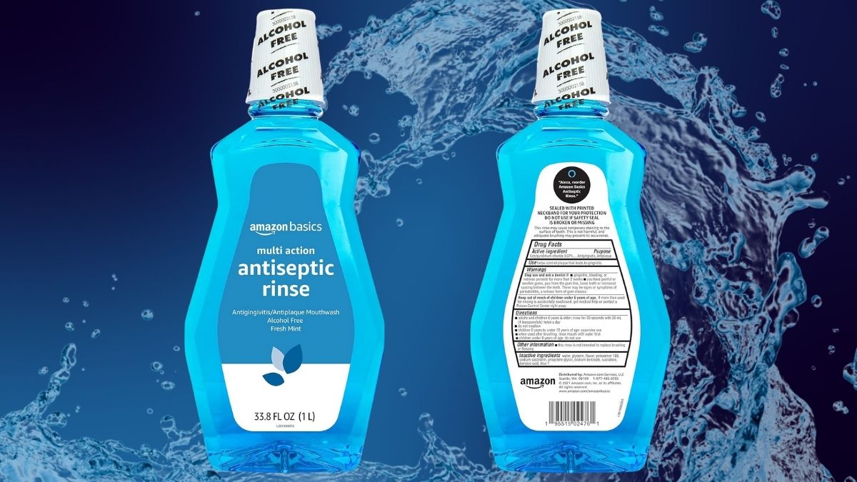Amazon Basics Fresh Mint Antiseptic Mouth Rinse: A Practical, Alcohol-Free Oral Care Essential