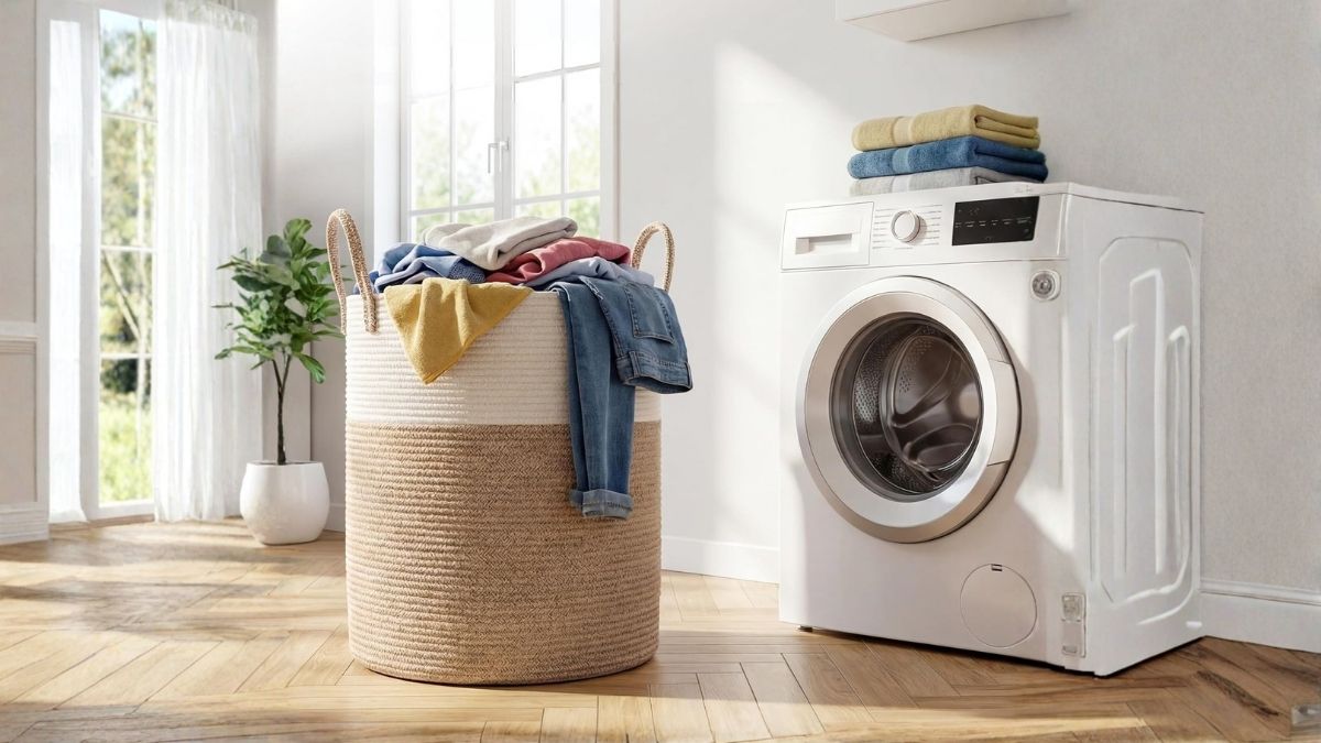 OIAHOMY Large Laundry Basket Hamper