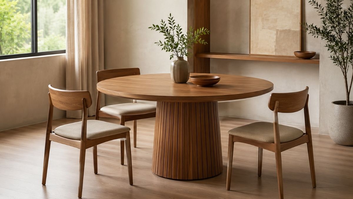 Should You Buy This Minimalist Solid Wood Round Dining Table
